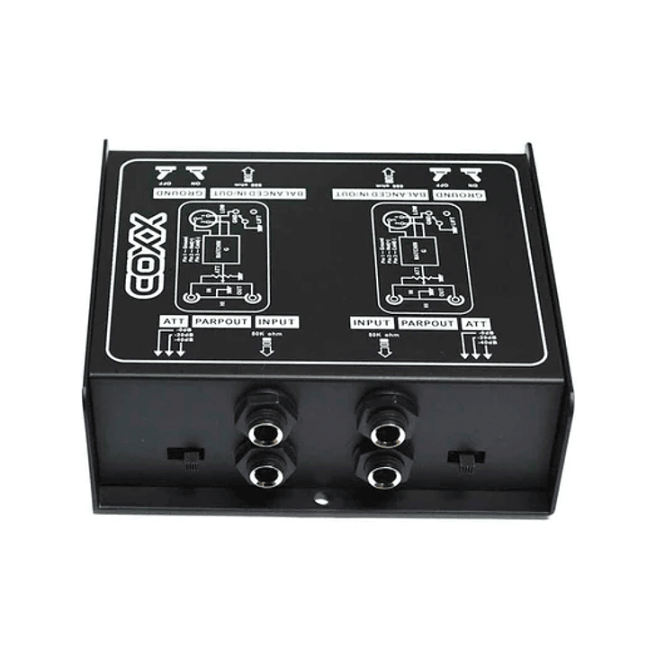 Caja Directa Pasiva 2 Canales - Coxx CXX-200C 2