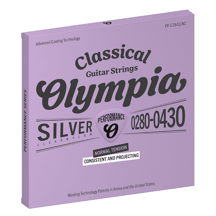 Cuerdas para guitarra clasica Olympia PP-C2843/NC 1
