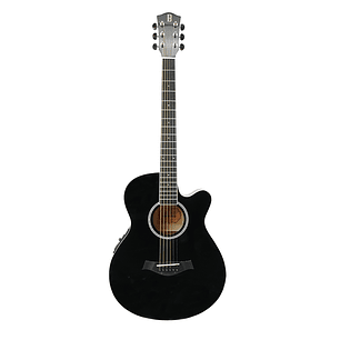 Guitarra Electroacústica Cuerpo Delgado Bilbao BIL-403-EQ BK
