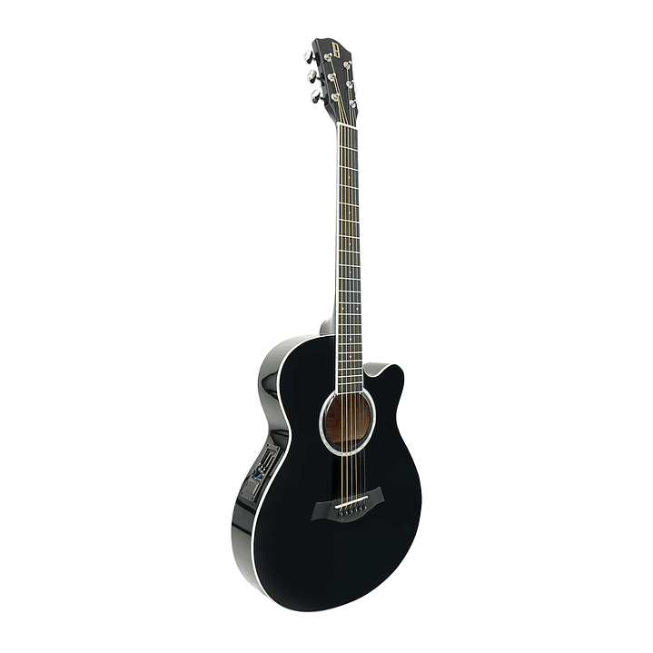 Guitarra Electroacústica Cuerpo Delgado Bilbao BIL-403-EQ BK 3