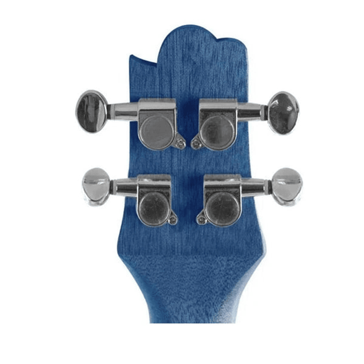 Ukelele Soprano 21'' - Kauai Waimea - Blue con Funda 4