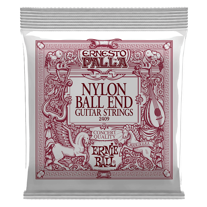 Cuerdas Guitarra Clásica - Ernie Ball Ernesto Palla 2409 - Ball End 1