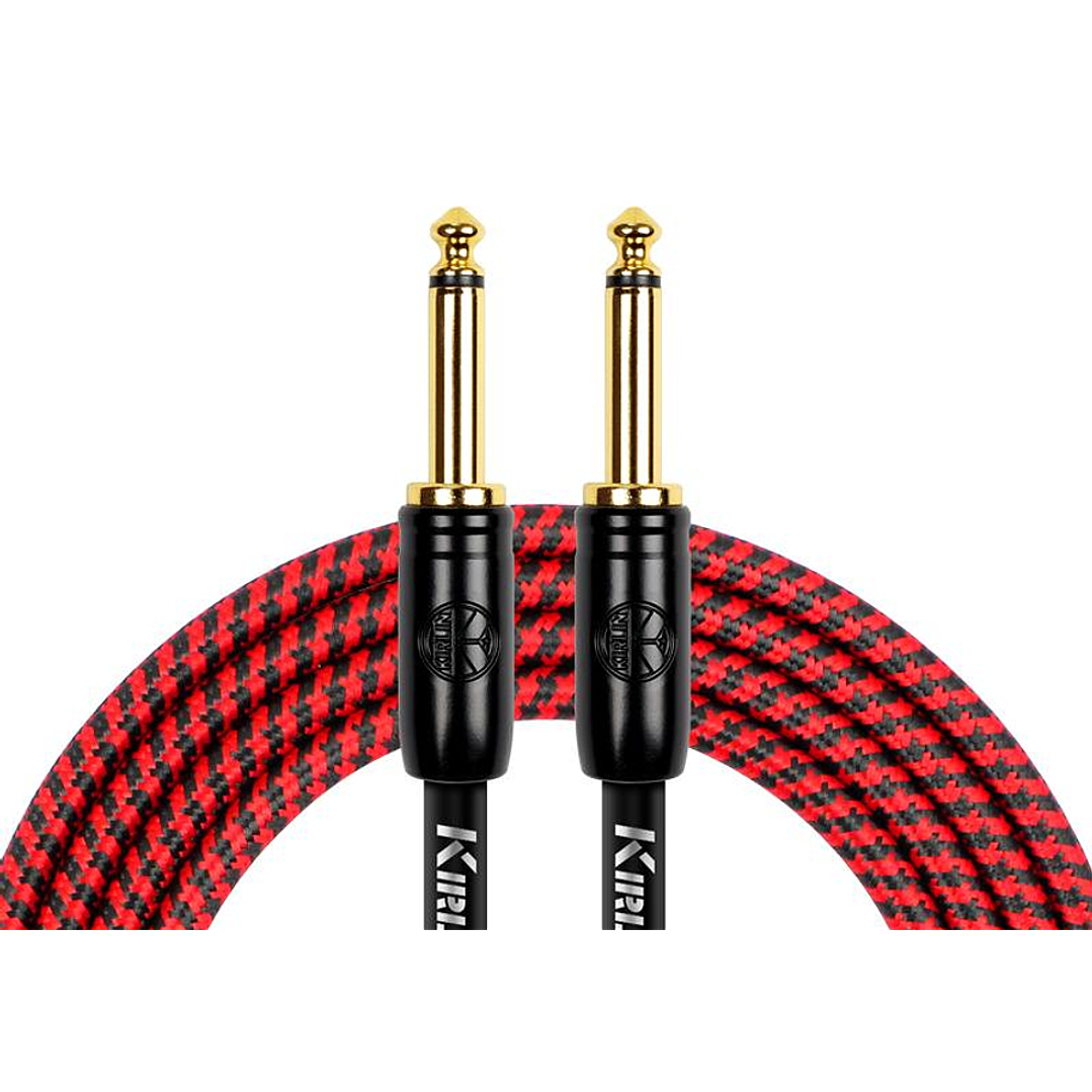 Cable de Instrumento 6m - Kirlin IW-241BCG-6 ROJO 1