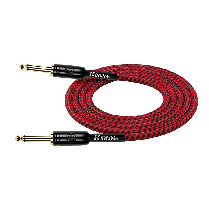 Cable de Instrumento 6m - Kirlin IW-241BCG-6 ROJO 2