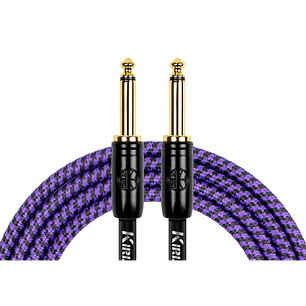Cable de Instrumento 6m - Kirlin IW-241BCG-6 MORADO