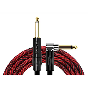 Cable de Instrumento 3m - Kirlin IWB-202BFGL-3-WBR ROJO