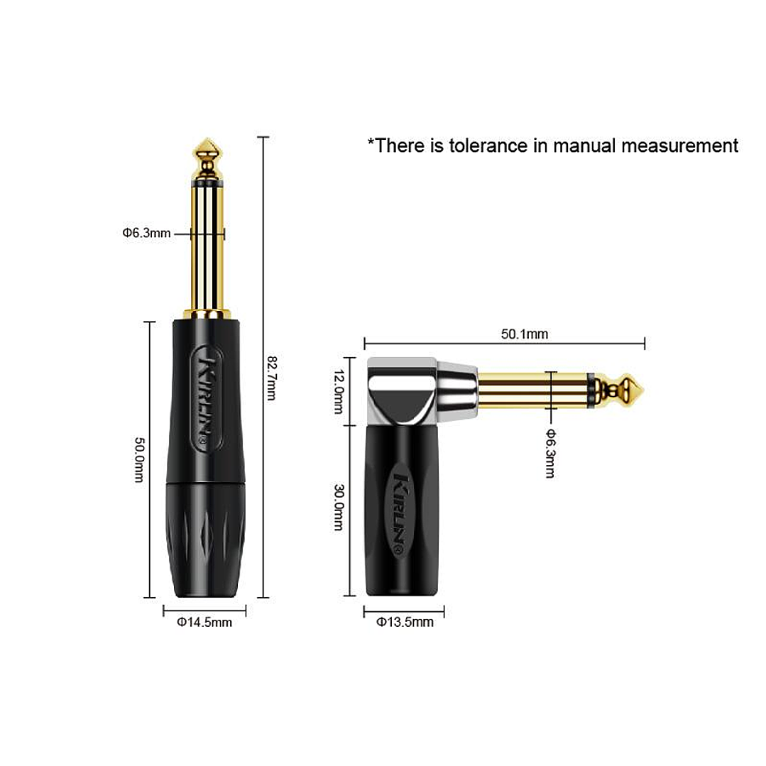 Cable de Instrumento 6m - Kirlin IWB-202BFGL-6-WBR ROJO 4