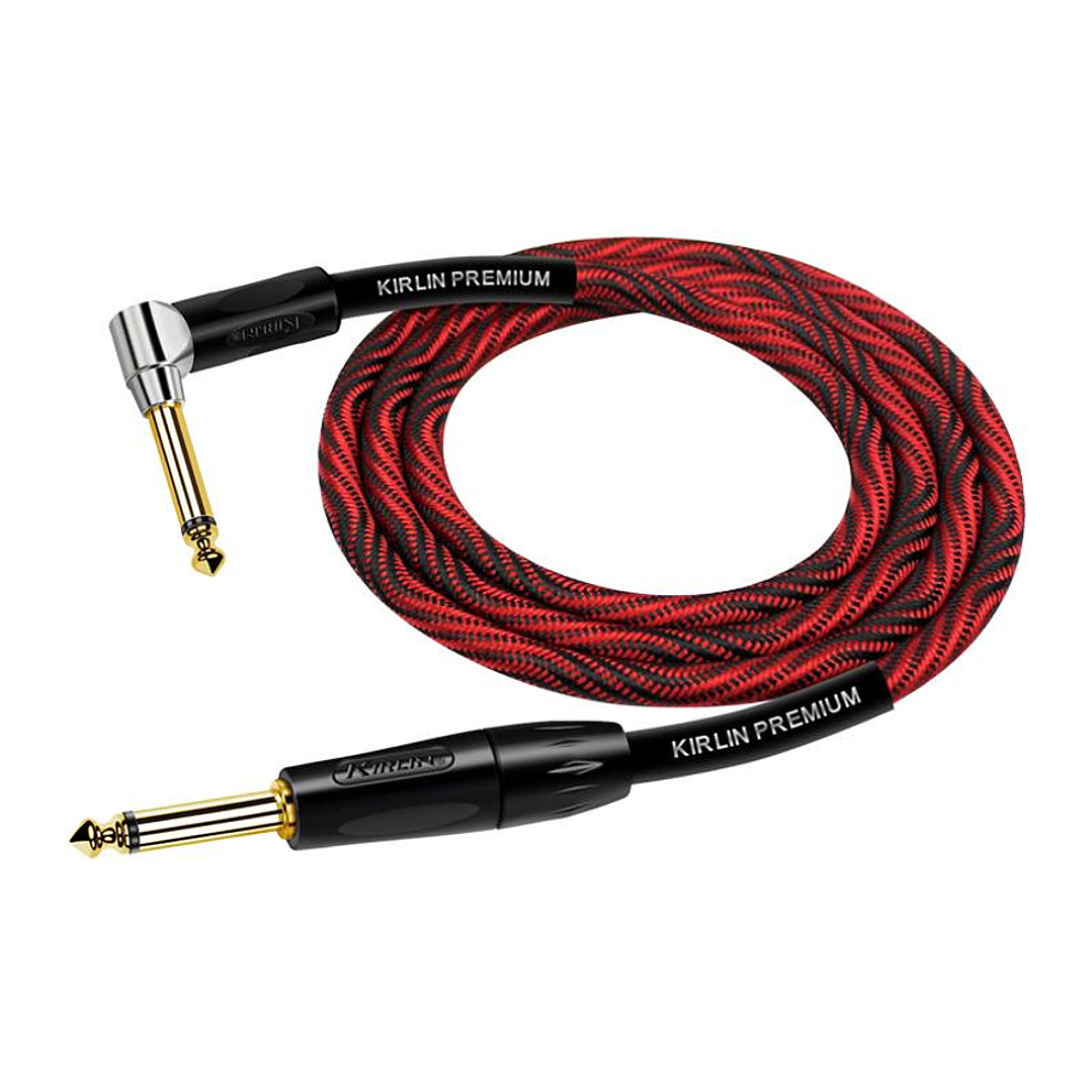 Cable de Instrumento 6m - Kirlin IWB-202BFGL-6-WBR ROJO 2