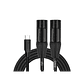 Cable USB C a 2 XLR Macho 2mts - Kirlin UY-C-390XE - Miniatura 1