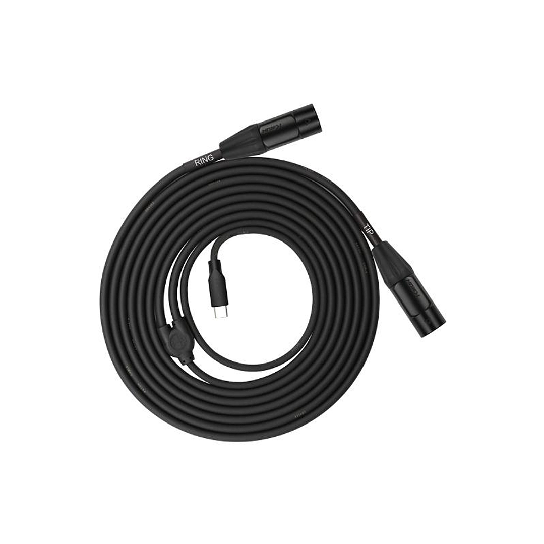 Cable USB C a 2 XLR Macho 2mts - Kirlin UY-C-390XE 3