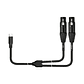 Cable USB C a 2 XLR Hembra 2mts - Kirlin UY-C-391XE - Miniatura 2