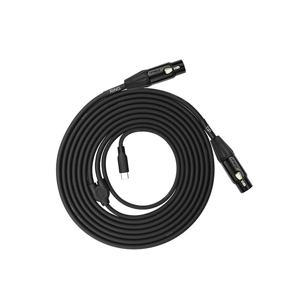 Cable USB C a 2 XLR Hembra 2mts - Kirlin UY-C-391XE 3