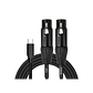 Cable USB C a 2 XLR Hembra 2mts - Kirlin UY-C-391XE - Miniatura 1