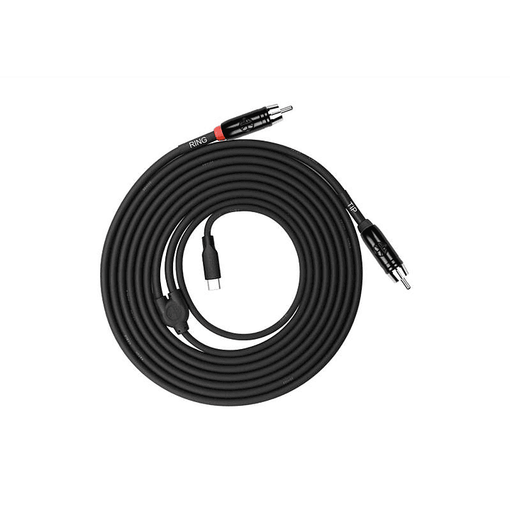Cable USB C a 2 RCA 2mts - Kirlin UY-C-394B 3
