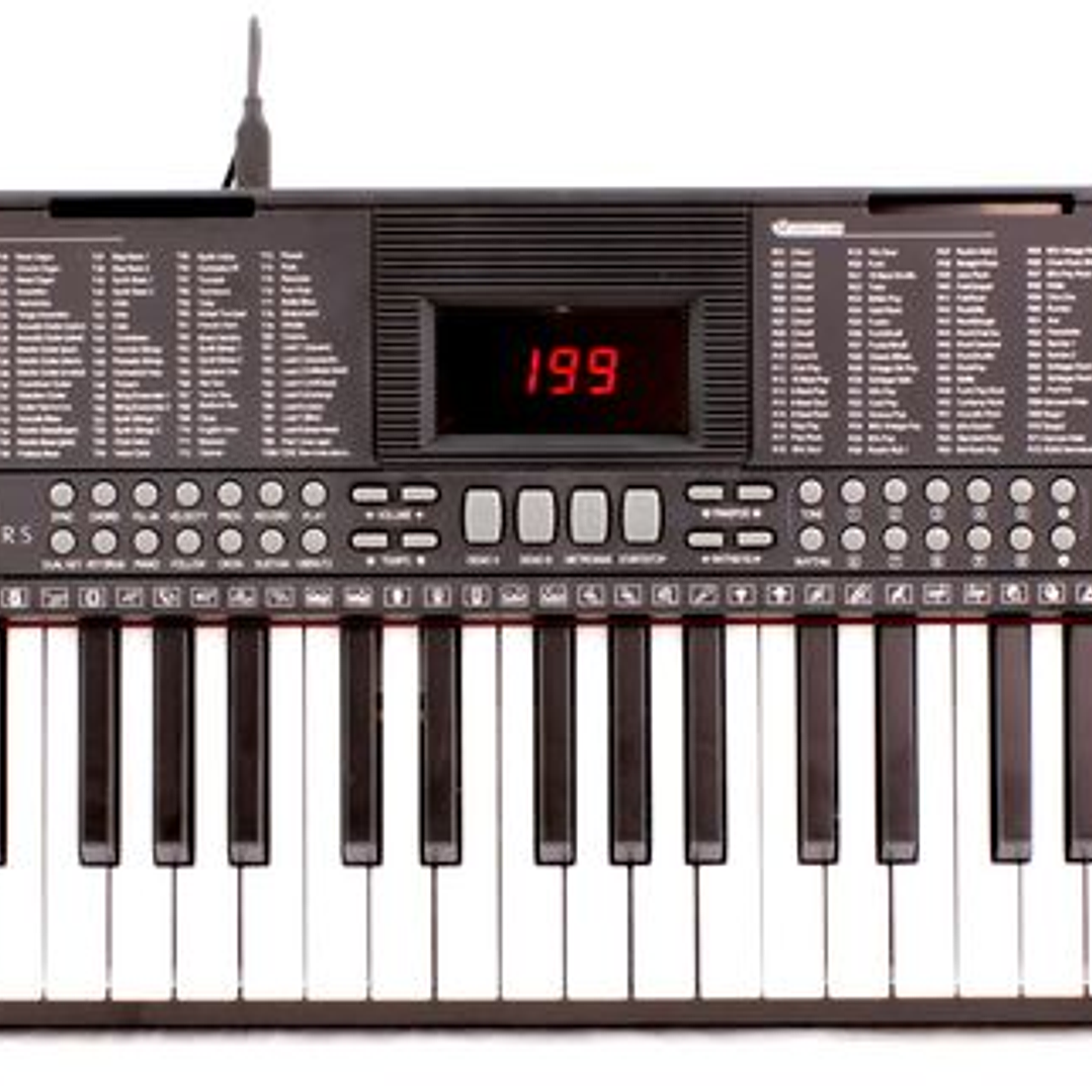 Teclado 61 teclas Walters WPK-683B (incluye funda y atril) 3