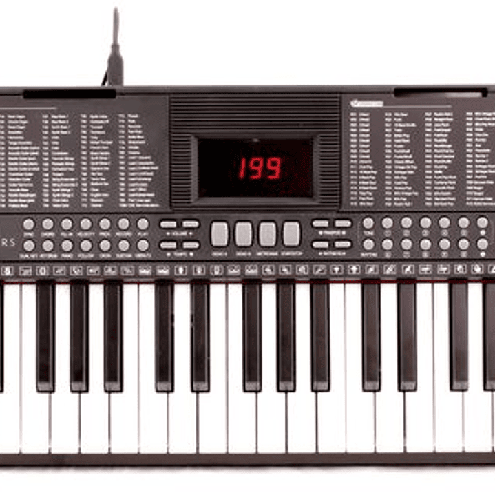 Teclado 61 teclas Walters WPK-683B (incluye funda y atril) 3