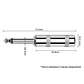 Cable guitarra Plug TS - 15 metros - Kirlin IPCV-241-15 - Miniatura 3