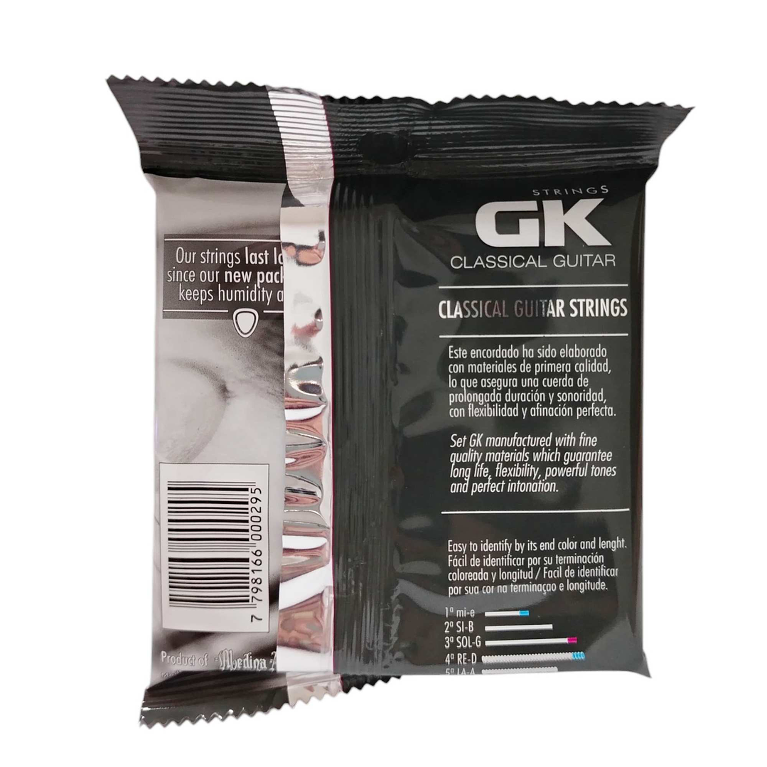 Cuerdas para Guitarra Clásica - GK 960 SPB - Nylon negro 2
