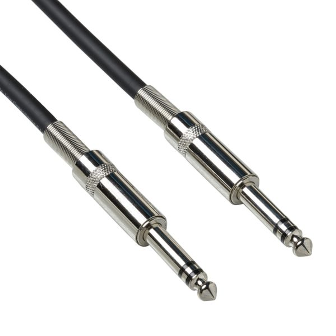 Cable Plug TRS 1mt - Bespeco 2