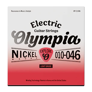 Cuerdas Guitarra Eléctrica - Olympia XP-E1046