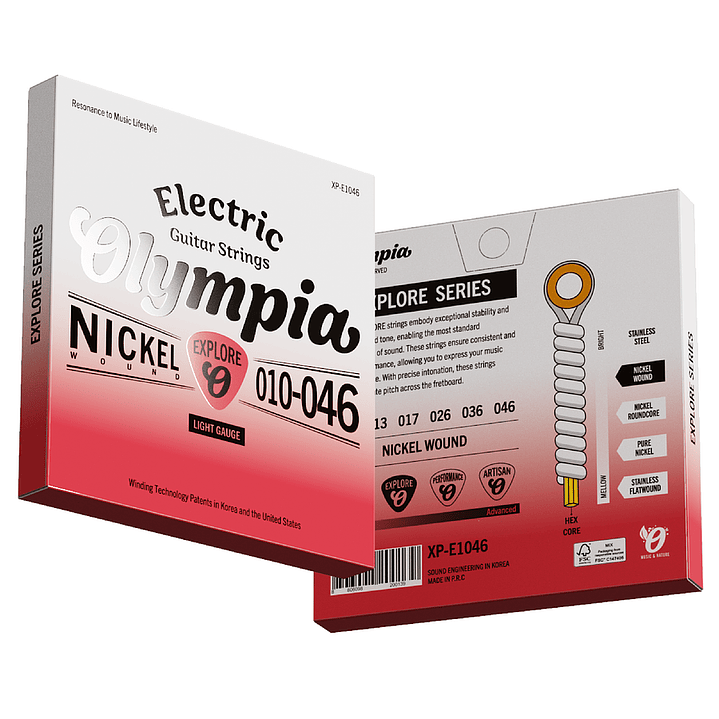 Cuerdas Guitarra Eléctrica - Olympia XP-E1046 3