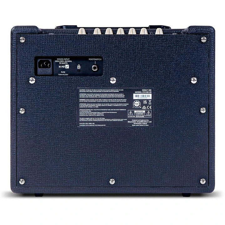 Amplificador Guitarra Eléctrica - Blackstar Debut 30E Blk 4