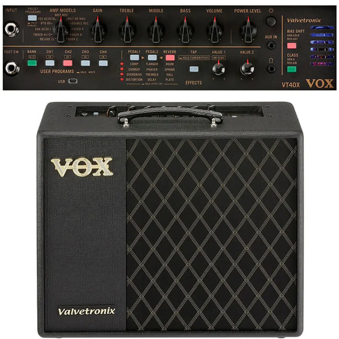 Amplificador Guitarra Eléctrica - VOX VT40X 2