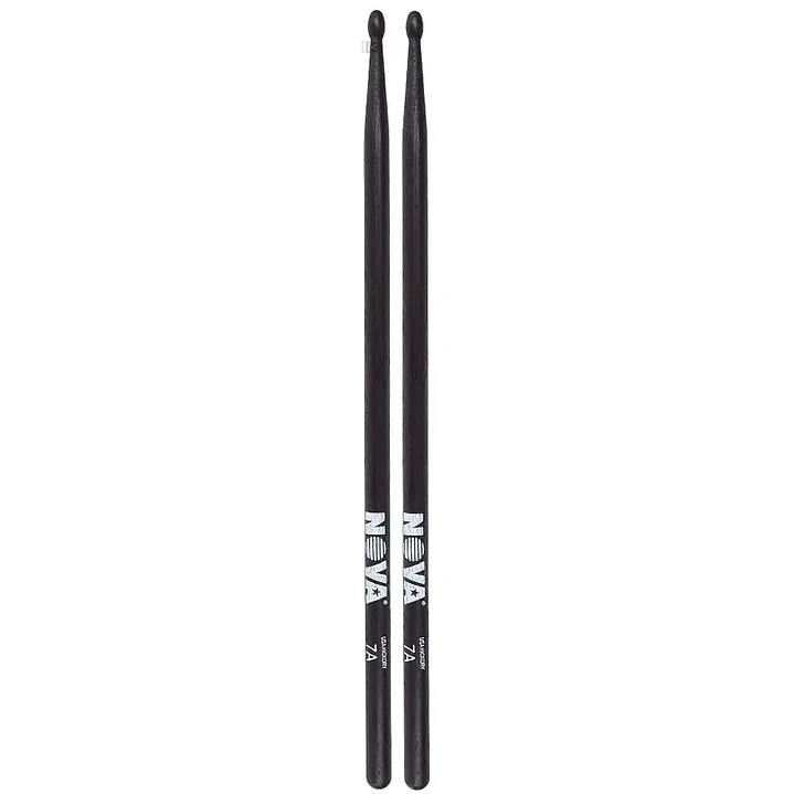 Baquetas NOVA by Vic Firth - 7A punta Madera NEGRA 1