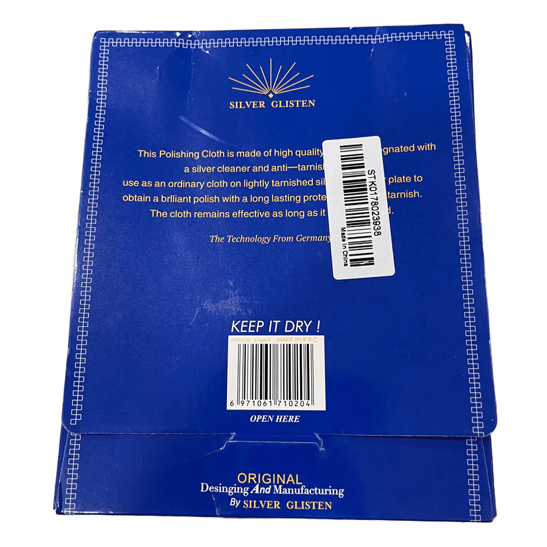 Paño de pulido para instrumentos - Silver Glisten 6