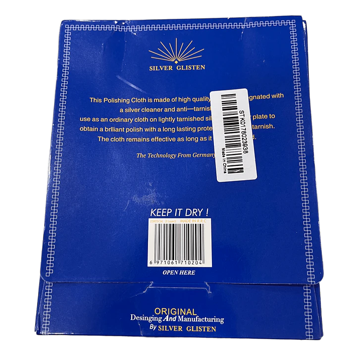 Paño de pulido para instrumentos - Silver Glisten 6