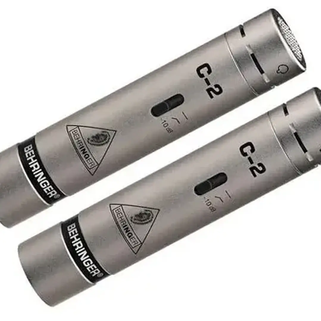 Par de Micrófonos Condensadores - Behringer C-2 1