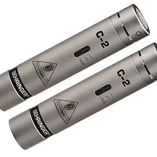 Par de Micrófonos Condensadores - Behringer C-2