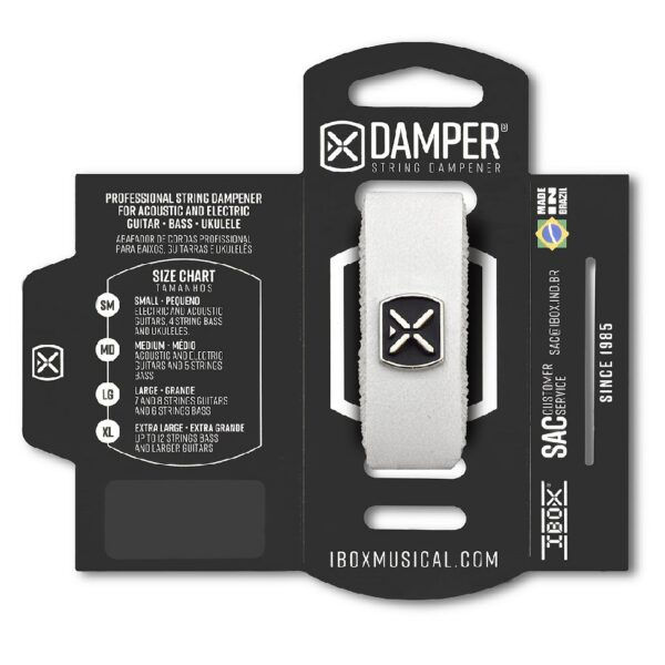 Fretwrap Damper Cuero - White