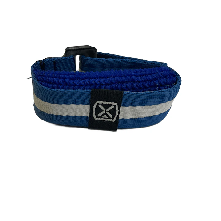 Fretwrap Damper Poliéster - Franjas Blue White 2