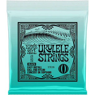 Cuerdas para Ukelele Soprano / Concierto - Ernie Ball 2326 - Ball End 
