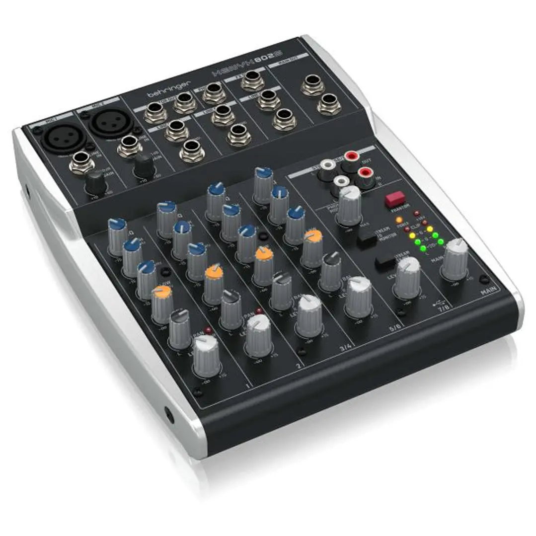Consola Análoga - Behringer Xenyx 802S usb 3