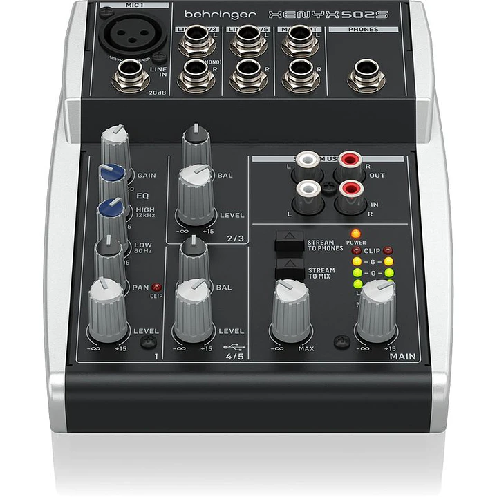 Consola Mixer - Behringer XENYX 502S usb 3