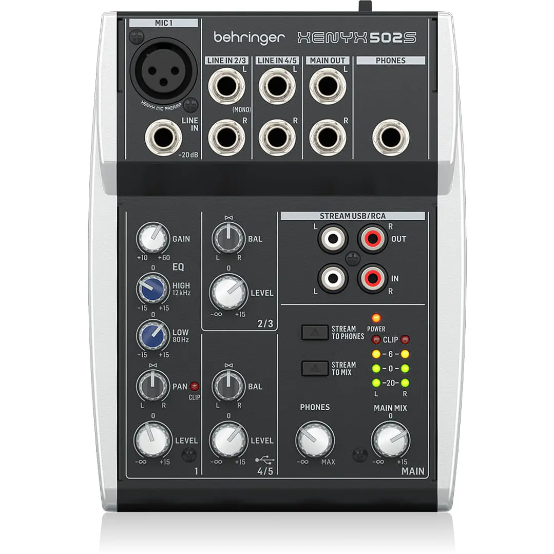 Consola Mixer - Behringer XENYX 502S usb 2