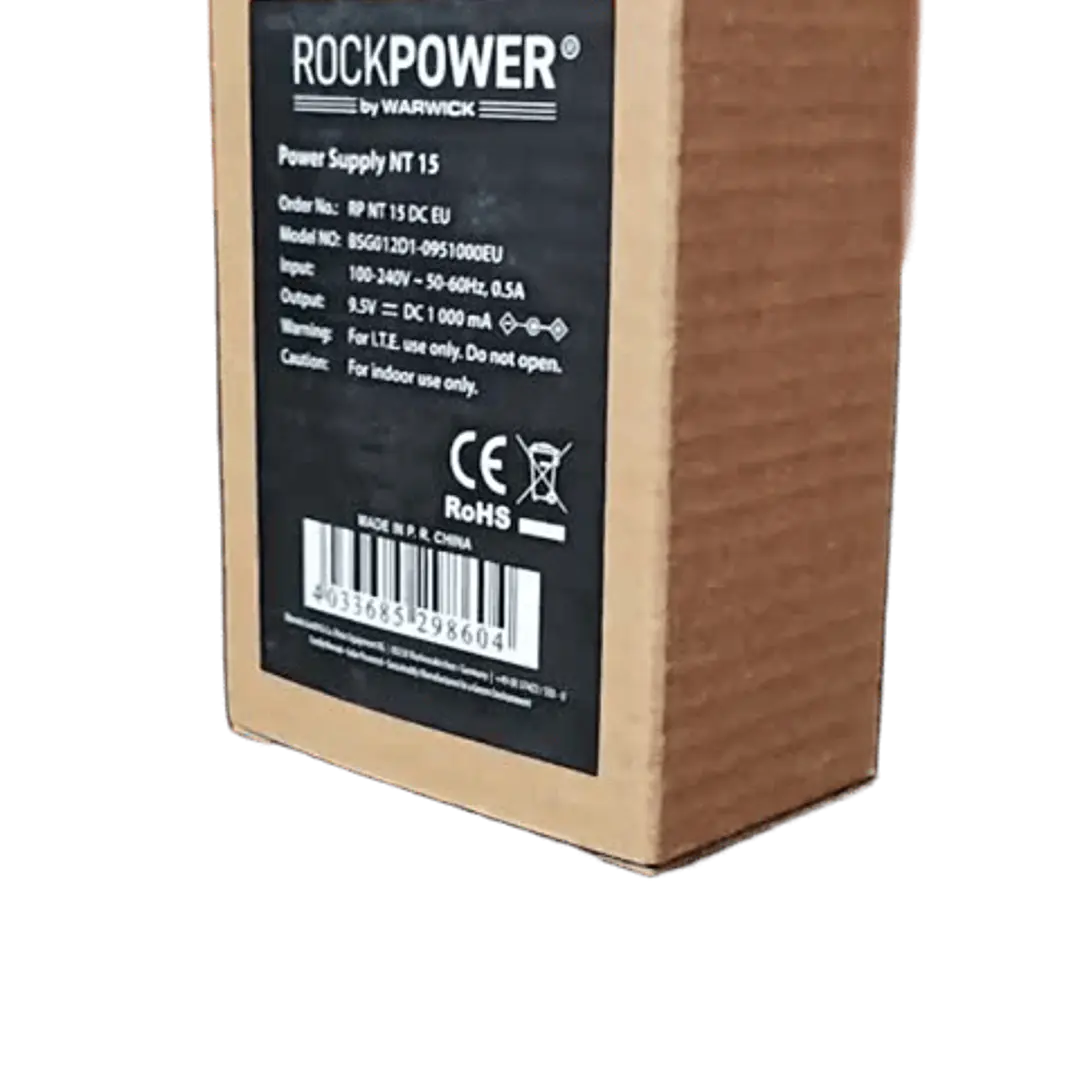 Transformador para teclado 9,5V - Rockpower RP NT 15 1