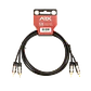 Cable RCA a RCA 1,5 m - ARX - Miniatura 1