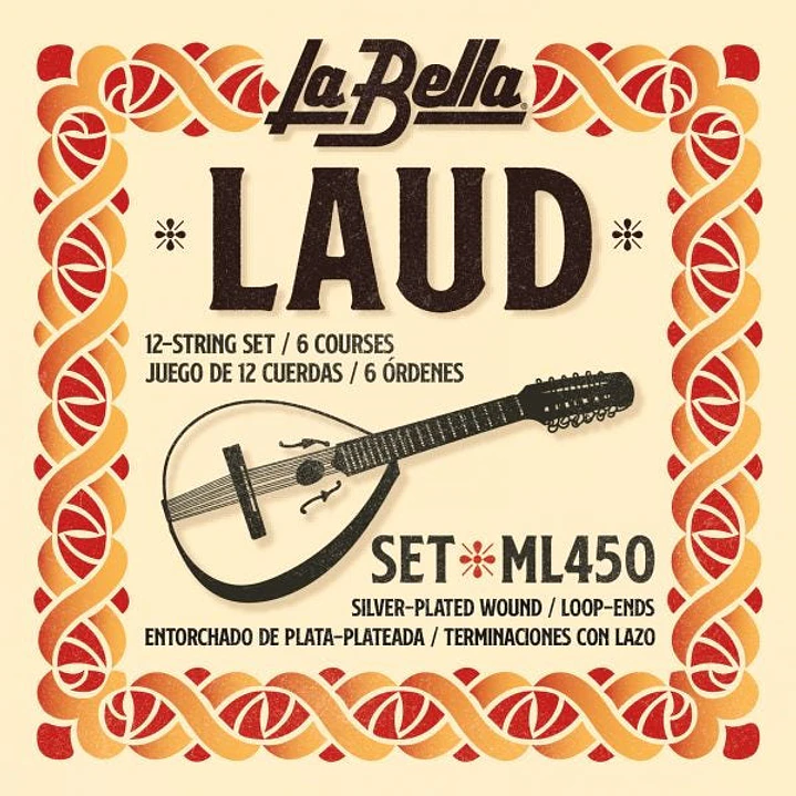 Cuerdas Laud - La Bella ML450 2