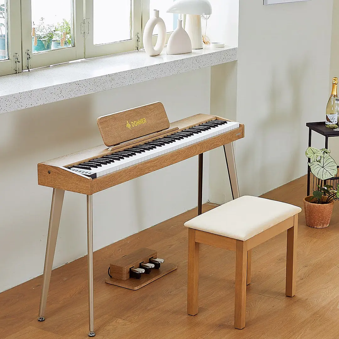 Piano Digital 88 teclas - Donner DDP-60 - Natural 5