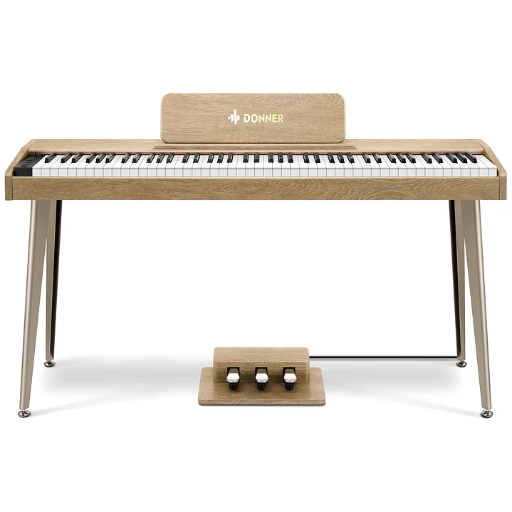Piano Digital 88 teclas - Donner DDP-60 - Natural 2
