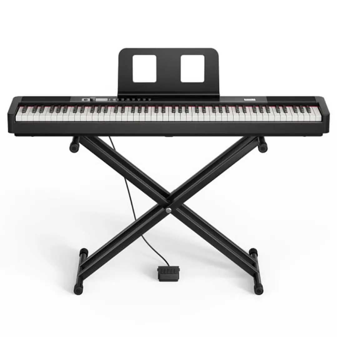 Piano Digital 88 teclas - Donner Dep-20 Lite - con atril 1