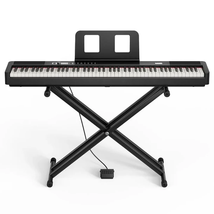 Piano Digital 88 teclas - Donner Dep-20 Lite - con atril 1