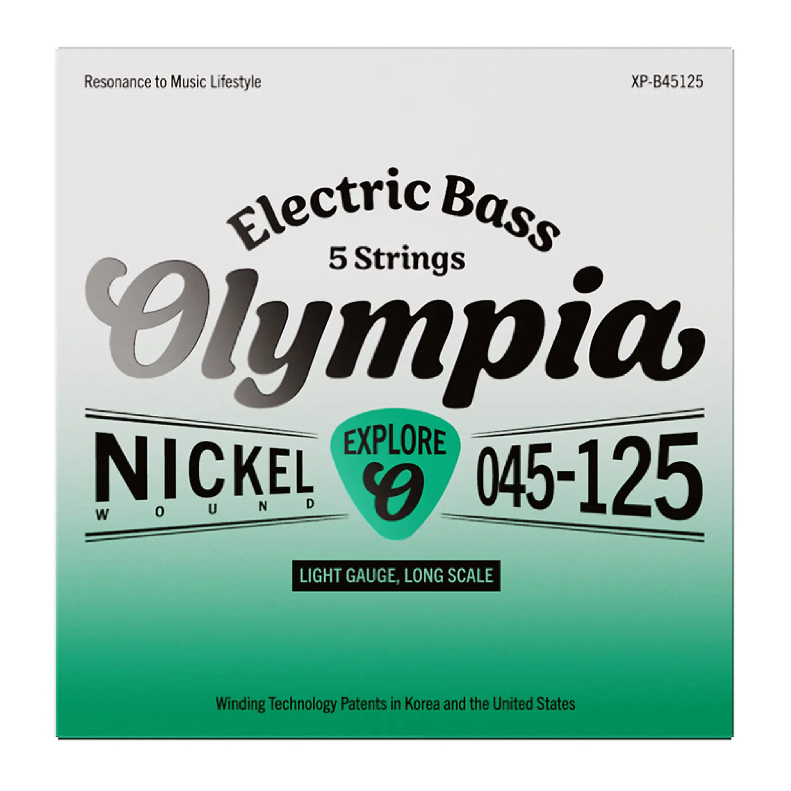 Cuerdas para Bajo 5 Cuerdas - Olympia XP-B45125