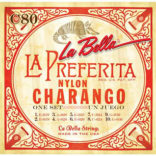 Cuerdas para Charango - La Bella C80