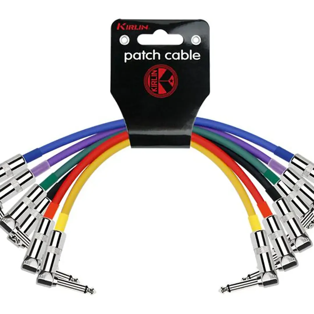 Cables para Pedales - Kirlin IPV6-241-0.15m - Angulados 1