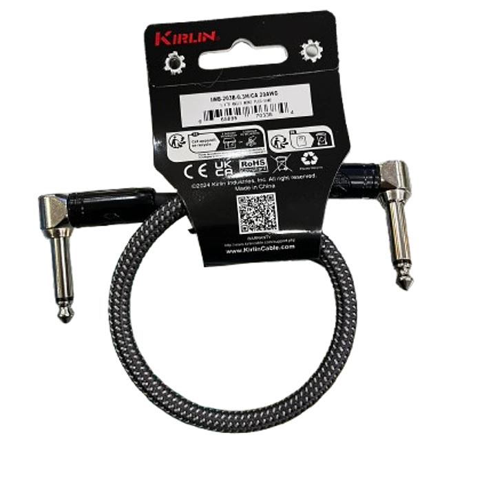 Cable para Pedales - Kirlin IWB-203BC-0.3m - Angulado 3