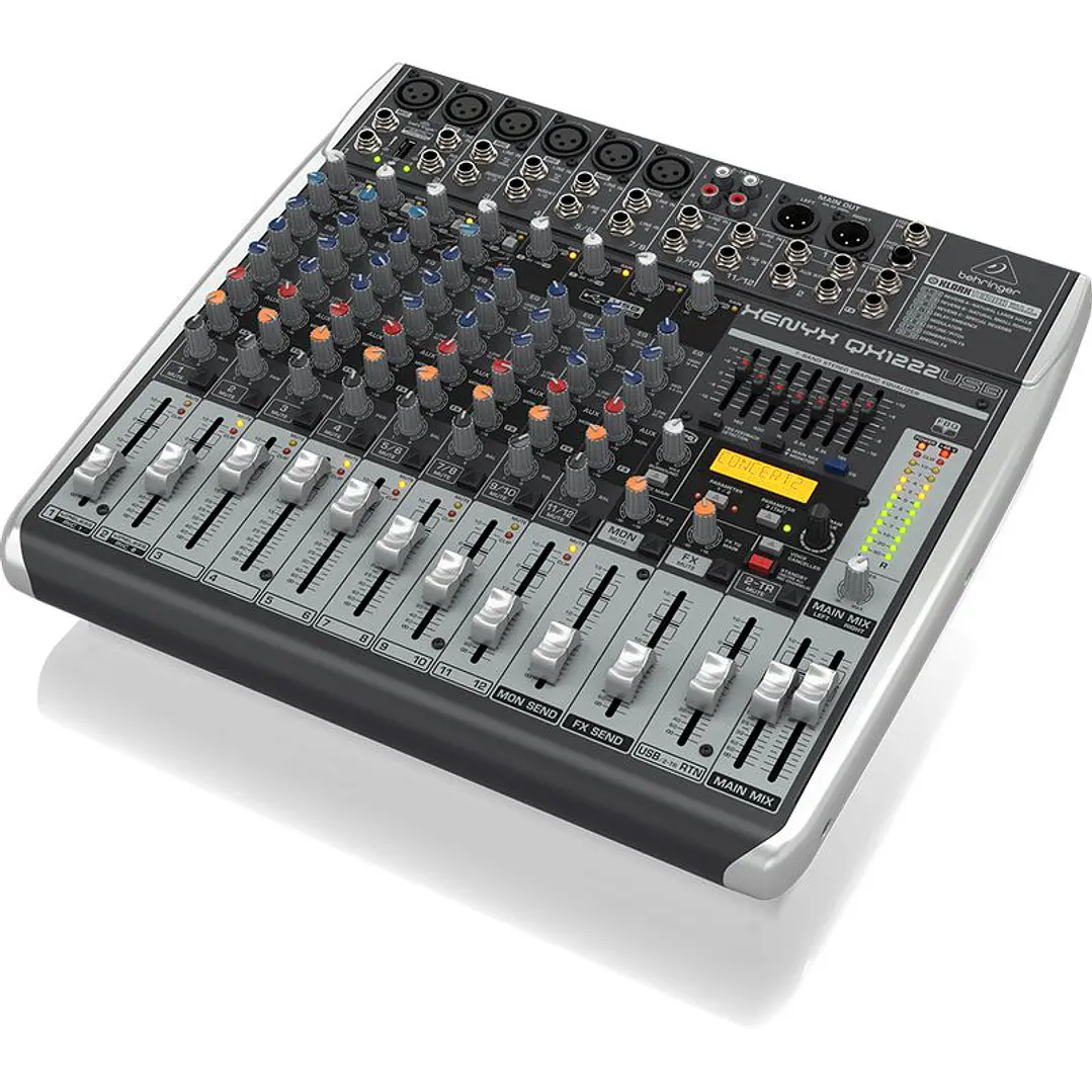 Consola de audio - Behringer XENYX QX1222USB 4